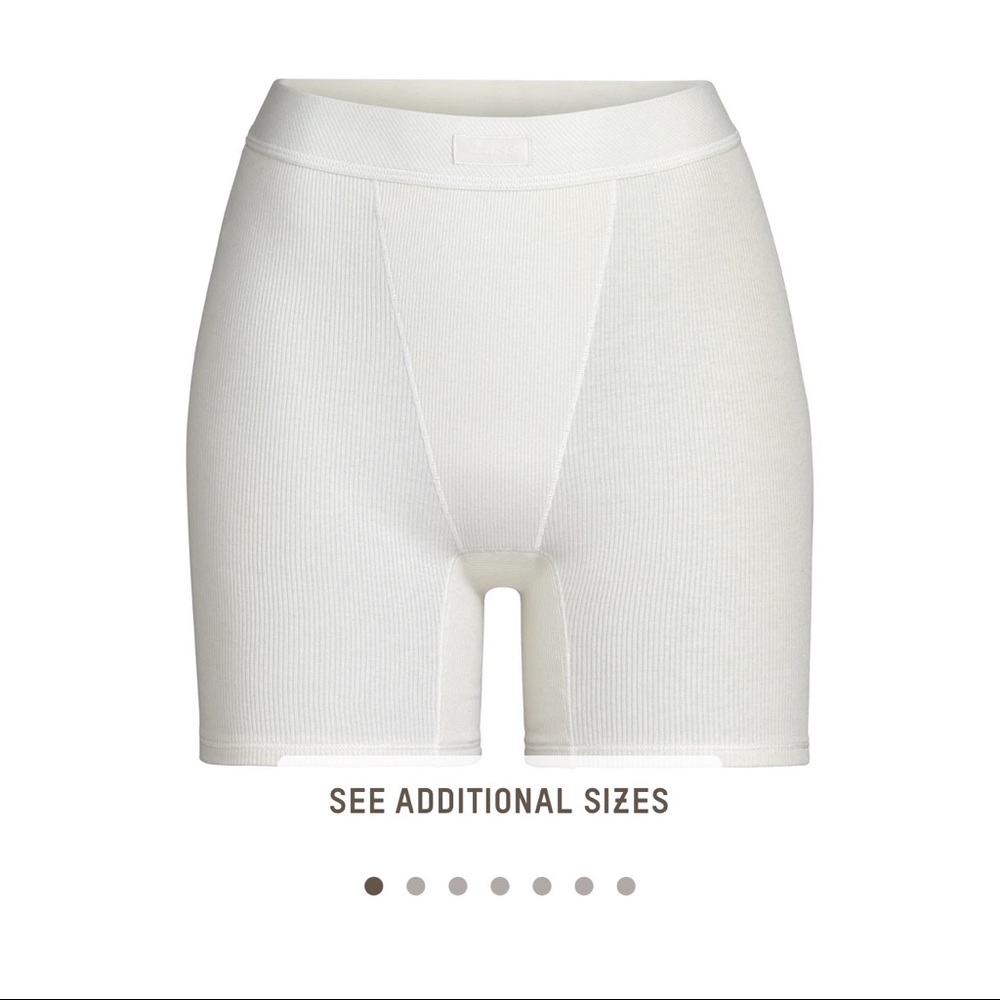 Skims Cotton Rib Boxer